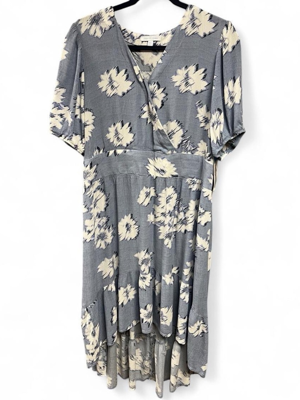 NWT Draper James Floral Short Sleeve Smocked Waist Dress XXL